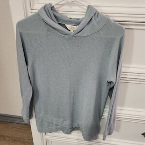 BIXBY Sky Blue Hooded Top